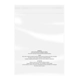 iMailer - 200 Count - 18 x 24 Clear Plastic Poly Bags with Suffocation Warning Self Seal 1.6 Mil for Clothing, T-Shirts, Pants-R