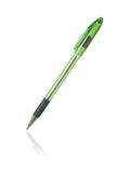 Pentel Razzle Dazzel R.S.V.P. Ballpoint Pen, Medium Point, Green Barrel, Black Ink (BK91RDD-A)