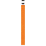 Advantus Neon Tyvek Wristbands 500 / Pack Neon Orange Tyvek