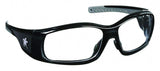 Crews Swagger SR110 Safety Glasses, 3 Pair (Clear Lens/Black Frame)