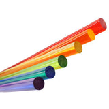 Acrylic Lucite Rod Dowel 3/4 (19.05mm) x 24 (610mm) One Rod (Red)