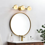 Living District Majesty 3-Light Metal Bath Sconce In Black/Frosted White