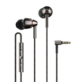 1MORE Quad Driver in-Ear Earphones Hi-Res High Fidelity Headphones Warm Bass, Spacious Reproduction, High Resolution, Mic in-Lin