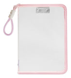 Pekos Document Organizer Bag | Travel File Organiser A4 Document Storage Bag File Folders With Zippered Grid And BuiltIn Board 