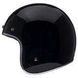 Bell Custom 500 Open-Face Motorcycle Helmet (Gloss Black - Small)