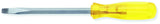 URREA Slotted Screwdriver 3/8 Tip Flat Head Driver with 12 Long Square Shank & HighEndurance Acetate Handle 9812