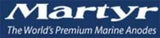 Martyr CMX09AL, Streamlined Shaft Anode 2 inch, Aluminum