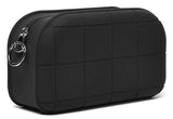 Inovera (Label) Makeup Organizer Pouch For Women, Girls Silicone Travel Cosmetic Pouches Cosmetics Make Up Brushes Holder Ba