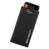 PHOOZY Thermal Phone Case - XP3 Series: Ultra-Rugged Insulated Cell Phone Pouch Prevents Overheating Extends Battery Life Provides Drop Protection and Floats in Water (Medium - Cosmic Black)-New