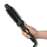 Aria Beauty HairGoals Hot Styling Brush Hair Dryer and Blow Dryer with Round Brush Adds Volume Achieves Perfect Blowout Effe