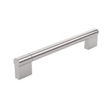 Richelieu BP527160195 Avellino Collection Brushed Nickel Cabinet Handle 6 5/16 inch (160 mm) Center to Center Cabinet Bar Pull, 