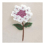 Enakshi 2Xbeautiful 3D Flower Stumpwork Embroidery Kit For Beginners Chrysanthemum