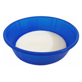 SNKM Plastic Fine Net Atta Chalni for Kitchen | Flour, Spice Powders Fine Mesh Sieve for Sifting | 500gm Capacity, Multicolou