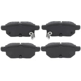 ECCPP D1354-8463 Rear Ceramic Disc Brake Pad Set Fit For Lexus ES300 2000-2001,For Pontiac Vibe 2009-2010,For Scion tC 2011-2016