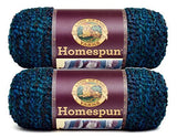 Bulk Buy: Lion Brand Homespun Yarn (2Pack) (Lagoon #790404)
