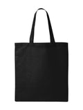 Q-Tees Economical Tote One Size Black