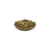Ellis Cast Iron Gold Finish Table Decor - Lotus - Small