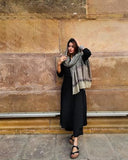 Anni Designer Women'S Rayon Blend Solid Anarkali Kurta With Pant & Dupatta (Jamana Black-Vks02_3Xl_Black_Xxx-Large),Black,3XL,,,