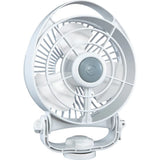 Caframo Marine Bora. 12V Marine Fan. Direct Wire, Low Draw, 5000 Hour Motor Life. White, 6.5 x 3.0 x 9.5 (748CAWBX)