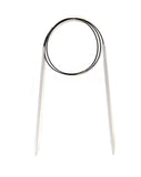 HimmuS Fashion Hub 80Cm Aluminium Fix Circular Knitting Pins Needles With Soft Cable Size No. 6 (Dia 5.00Mm) For Larger Knitte