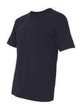 Bayside Usa-Made 100% Cotton Short Sleeve T-Shirt - Navy, Xl