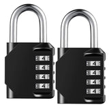 Combination Lock Resettable 4 Digit Padlock With Combination, Aihytu Waterproof And Heavy Duty Combination Padlock Outdoor For S