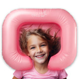 Circa Air Portable Hair Washing Station for Kids - Inflatable Basin With Built-in Pillow & Neck Support for Children, Toddlers -