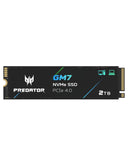 acer Predator GM7 2TB SSD: M.2 2280 PCIe Gen 4 x4 NVMe 2.0, Read Speed Up to 7400 MB/s, Internal PC Solid State Drive for Laptop