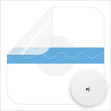 Waterproof Sticker for Freestyle Libre 2/3 Sensor Covers-100 PCS Waterproof for Freestyle Libre 3/2 CGM Patches Adhesive (for Li