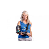 Brace Direct Adjustable PostOp Rehabilitation ROM Hinged Elbow Brace with Shoulder Sling Stabilizer for PostOp, Surgery Recove