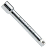 URREA Socket Wrench Extension - 3/4 Drive 4-Inch Ratchet Extender with Drop Forged Construction & Fully Polished Nickel-Chrome F