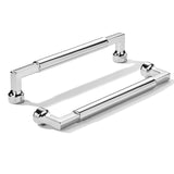 khtumeware 10-Pack 6-Inch(152mm) Polished Chrome Cabinet Pulls,Heavy-Duty Solid Handles for Kitchen Cabinets, Cupboards, Drawers