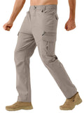 Toplot Men'S Functional Straight-Fit Cargo Pants (Men-Zip-Cargo-5216-Dolphin-30),Dolphin,30,B0DQYFL22F