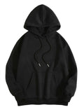 Toplot Men'S Causal Solid Woolen Blend Hoodie With Hooded Neck (Mens-Hoodie-5047-Black-S),Black,,B0BM4C742R