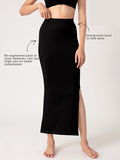 Nykd Seamless Spandex Saree Shapewear For Women Petticoat/Peticote Saree Shapewear, Nysh01, Black(Anthracite), Xl, 1N