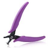 SPEEDWOX Metal Hole Punch Pliers 1.8mm Round Hole Punch Pliers for Sheet Metal Short Jaw Single Hole Puncher Metal Jewelry Plier