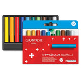 Caran DAche 7502.810 Swisscolor Water Soluble Wax Pastel Colouring Pencils, Pack of 10