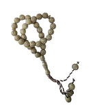 Muslim Bead Tasbih 33 Rosary AMN-277 Islam Prayer dhikr Misbaha with Moon Star Engraved on Islamic Religion Eid Ramadan Gift (Li