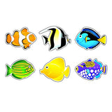 Classic Accents Mini Fish Variety Learning Materials Pk Classroom Decorations T10822 Trend Enterprises Inc.