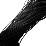 ATORSE 4x10M Black Waxed Cotton Rope String Jewelry Bracelet Making 2mm