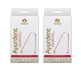 Maharishi Ayurveda Ayurdent Tongue Cleaner For Kids Ages 10+ And Adults Premium Ayurvedic Copper Oral Hygiene Tongue Scraper T