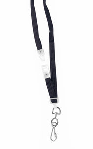 C-Line Breakaway Neck Lanyard With Swivel Hook, Black, 36 Inches Long, 12 Per Pack (89511)