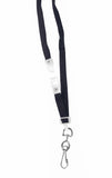 C-Line Breakaway Neck Lanyard With Swivel Hook, Black, 36 Inches Long, 12 Per Pack (89511)