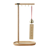 ZOOMELLA Brush Stand Rack Painting Wind Chime Stand Windchime Holder Decor Pen Hanger