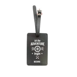 Gingercrush Adventure Awaits Pu Luggage Tag (Grey)