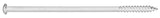 Hillman 47810 5/16 X 7Inch Guttertite Screw, White, 25Pack