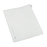 Avery Individual Legal Exhibit Dividers, Allstate Style, Side Tab, 8.5 x 11 Inches, Pack of 25 (82223)