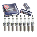 8 pc NGK Iridium IX Spark Plugs compatible with Chevrolet Suburban 5.3L 6.2L V8 2015-2020
