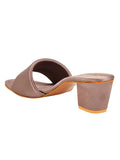 Shoetopia Stylish Solid Mauve Block Heels For Women & Girls /Uk3,Mauve,3,B0BYP4YF2R