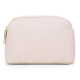 kamumanni Small Makeup Bag for Purse, Travel Makeup Organizer for Women Portable Zipper Pouch for Women and Girls (Light Pink)